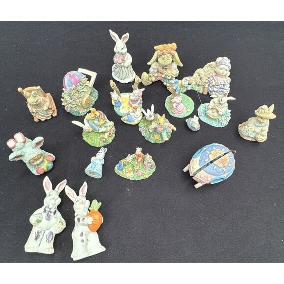 Midwest Importers Cannon Falls & Other Brands Mini Easter Large Bunny Lot -C4 - Picture 1 of 12